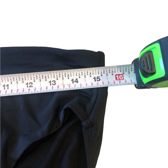 XXL bathing suit bikini 52” band that ties 34” chest 30” waist stretch black - Picture 5 of 7